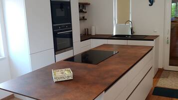 Apartment (Seaside Apartment Šolta-Three Bedroo) | Private kitchen | Fridge