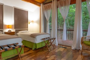 8 habitaciones, wifi y ropa de cama