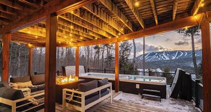 Treetop Retreat · Treetop Retreat Swim Spa Game Room Views!