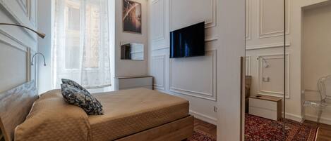 2 slaapkamers, een strijkplank/strijkijzer, wifi, beddengoed