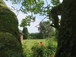 Property grounds - Hoffarth Apartment with Private Terrace, Garden, and Wi-Fi (Gelting)