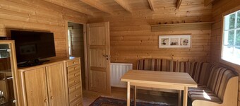 Cabin 'Ferienhaus Am Mellensee 2' with Private Terrace and Private Garden