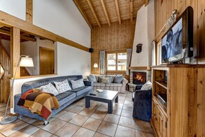 TV, fireplace, video games, DVD player - Chalet Marie - La Tzoumaz, 4 Vallees (La Tzoumaz)