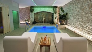 Couples treatment rooms, sauna, hot tub, steam room, Turkish bath - Pietra Viva - Suite & Relax (Veglie)