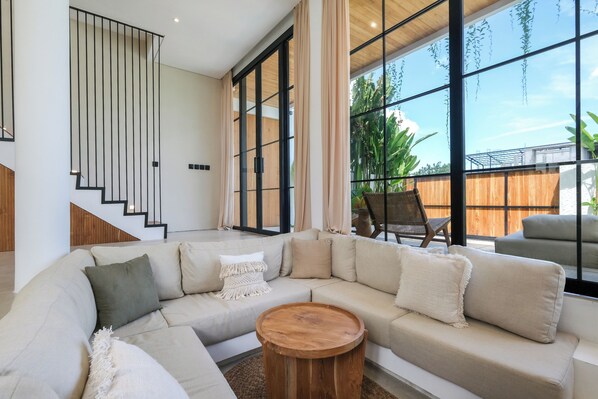 Design Villa | Living area - Villa Maka Pererenan (Canggu)