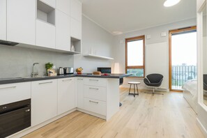 Private kitchen - ShortStayPoland Zdziechowskiego B154 (Warsaw)