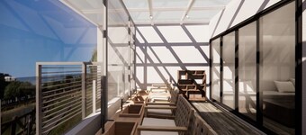 Serene walnut-inspired retreat with elegant Japanese-style rooms.
