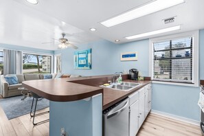 Fridge, microwave, oven, stovetop - Arcadian Dunes 2-106 (Myrtle Beach)