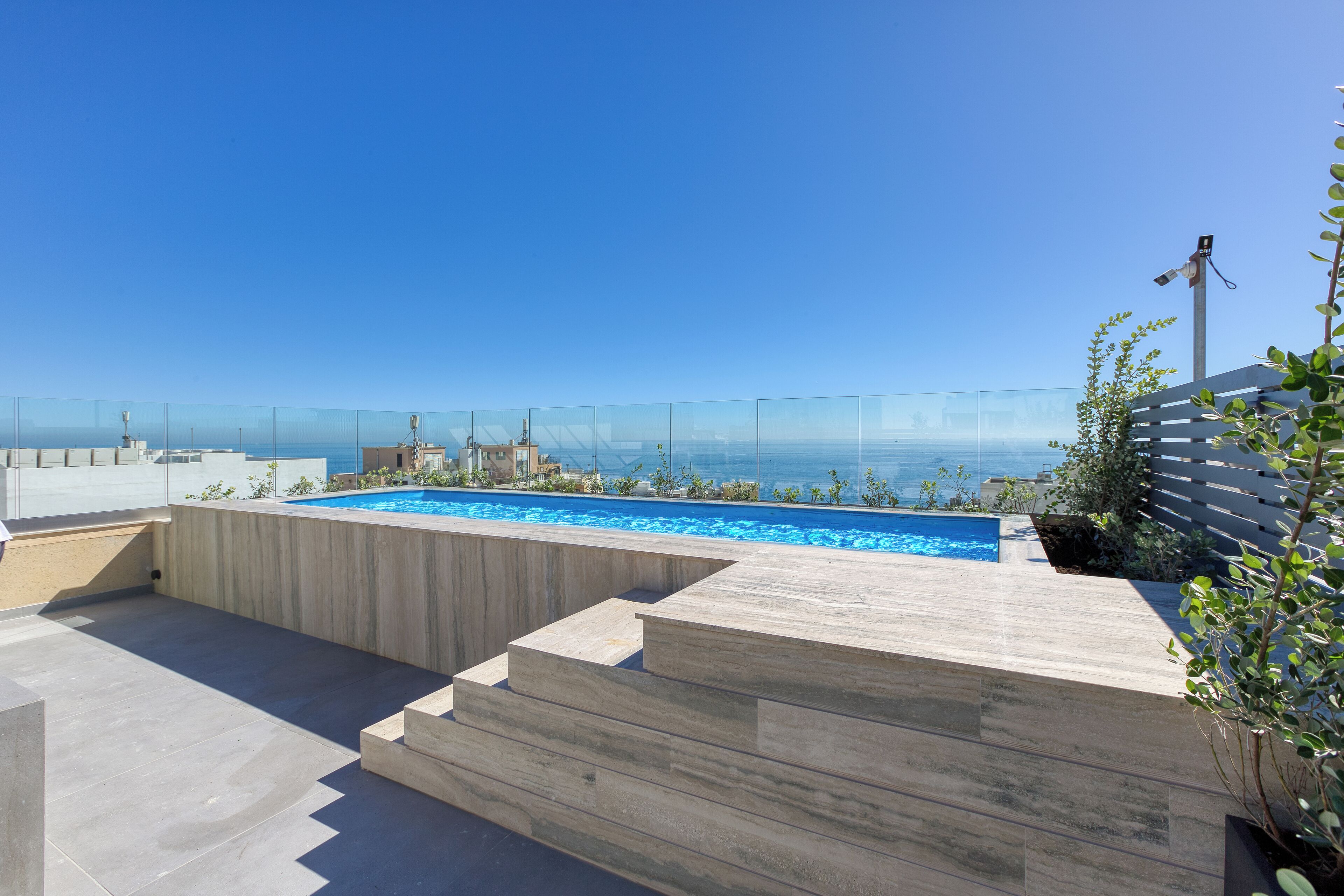 Seasonal outdoor pool