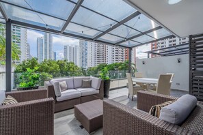 Udendørs spisemuligheder