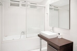 Hair dryer, towels