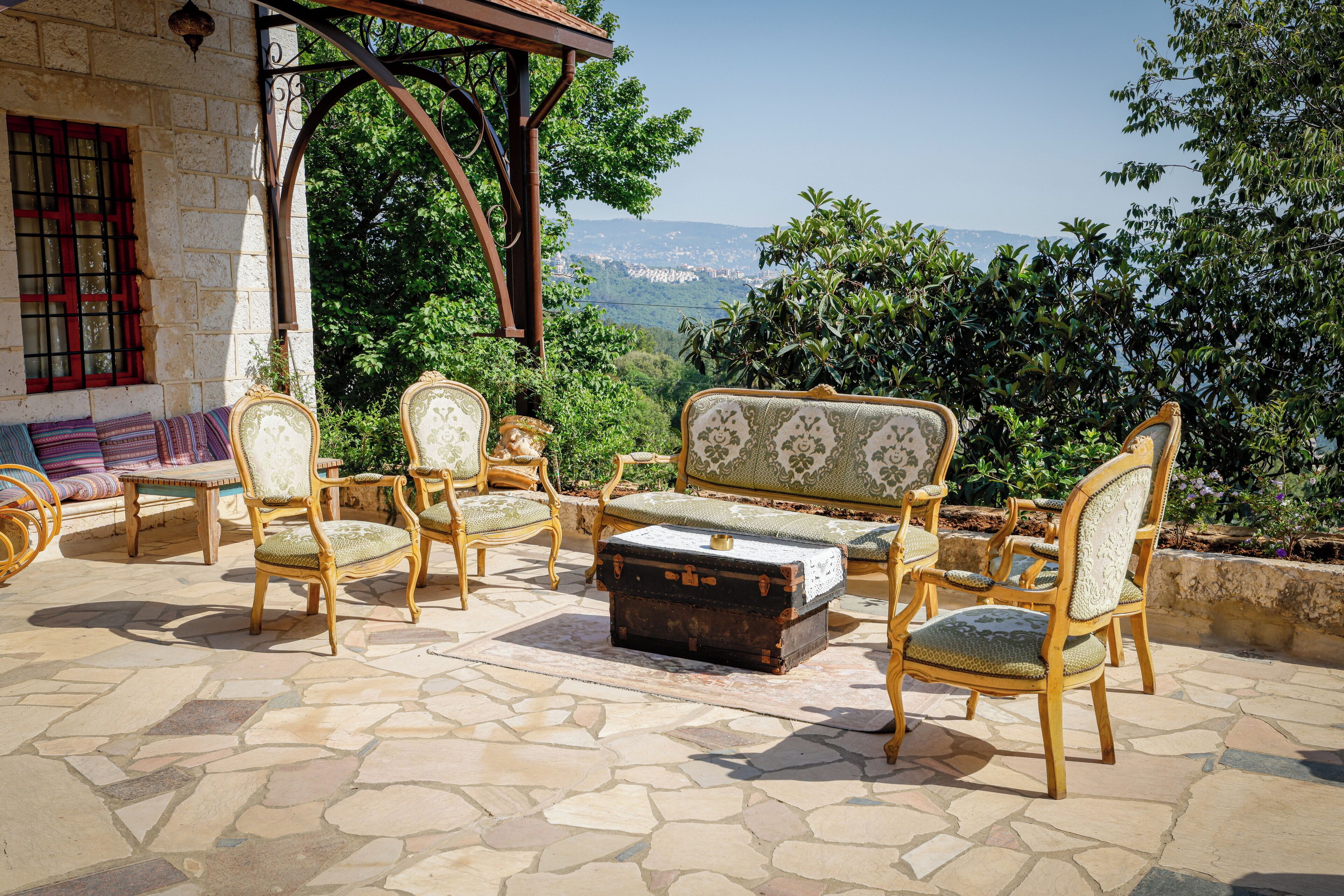 Blick auf den Innenhof