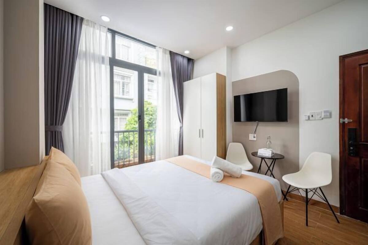 Wifi gratis y ropa de cama 