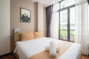 Deluxe Studio, City View | Free WiFi, bed sheets
