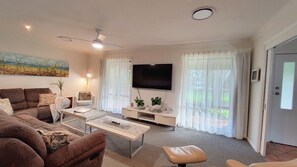 Fernseher, Kamin