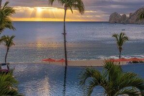A heated pool - Beautiful Views of Lands End at this Residence at Hacienda Beach Club! (Cabo San Lucas)