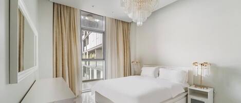 2 bedrooms, desk, iron/ironing board, free WiFi