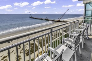 Signature-Apartment, 2 Schlafzimmer, Balkon, Meerblick | Balkon