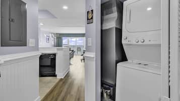 Departamento Prestigio, 2 habitaciones, balcón, vista al océano | Lavandería