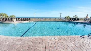 Indoor pool, a heated pool