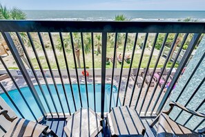 Indoor pool, a heated pool - 1BR,Direct Oceanfront, Pools Newly Remodeled Nice! (Myrtle Beach)