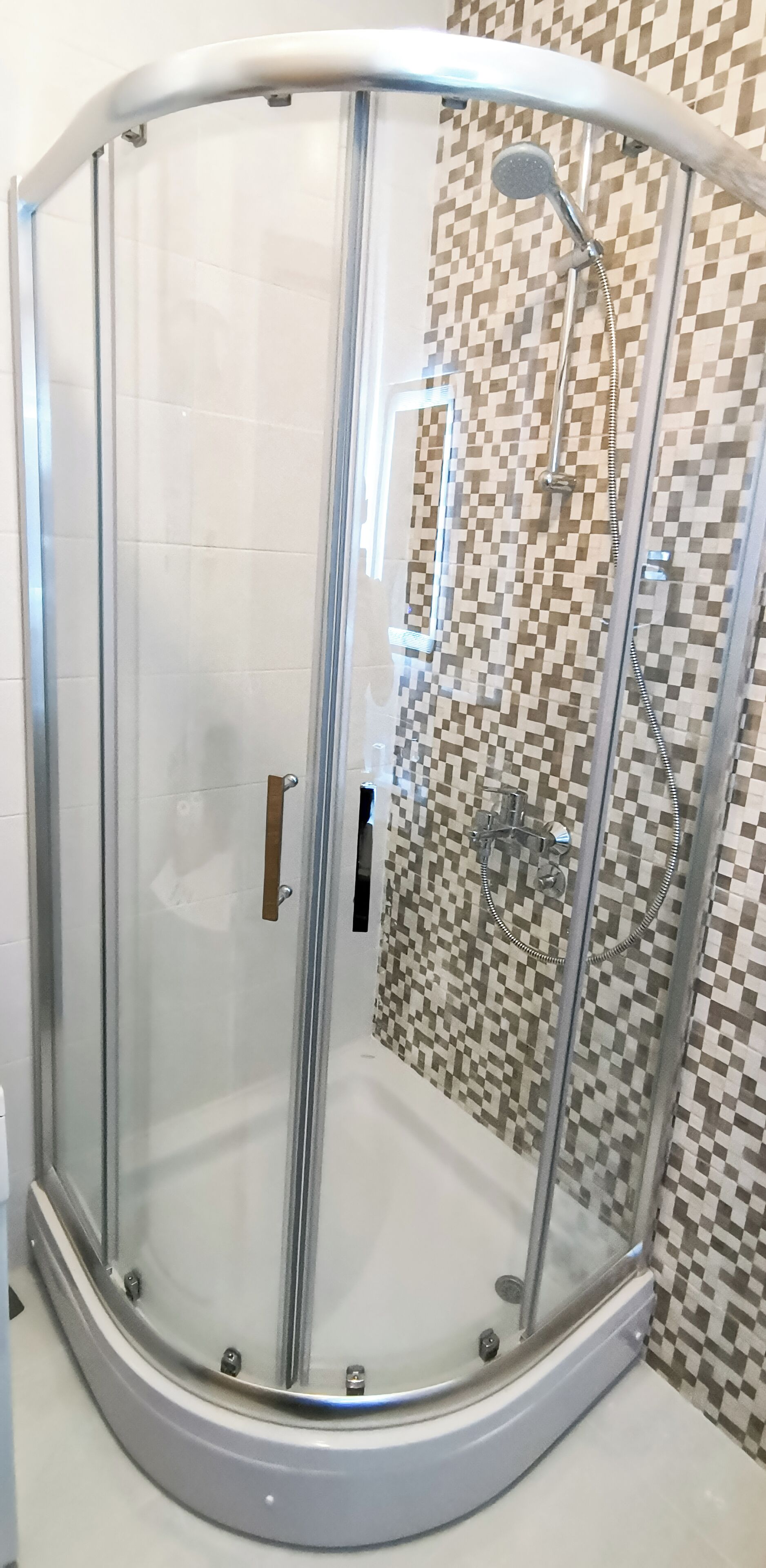 Hair dryer, soap, shampoo