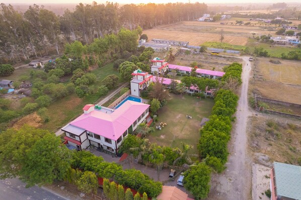 Overnattingsstedets uteområder