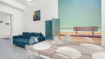 Apartemen, 1 kamar tidur, dapur | Ruang makan