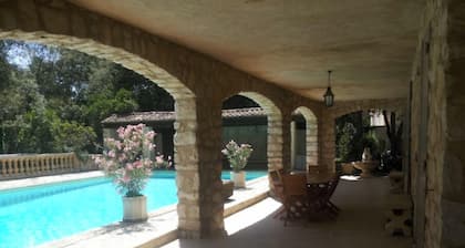 Grande Bastide Private swimming pool and tennis court