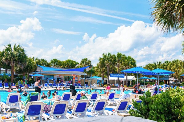 Indoor pool - Grand Palms Villa w Pool May 1-Oct 1 (Myrtle Beach)