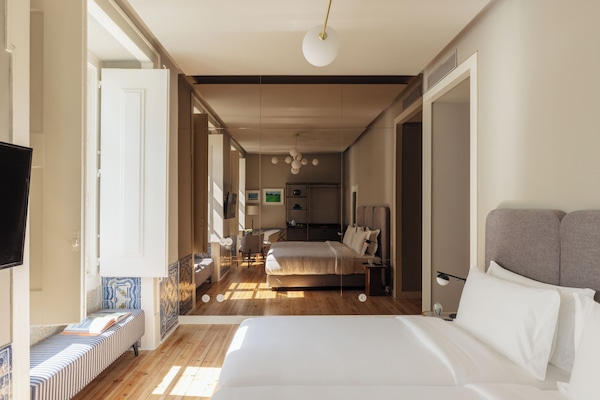 Kamar Twin Deluks | 1 kamar tidur, brankas, kedap suara, dan setrika/meja setrika