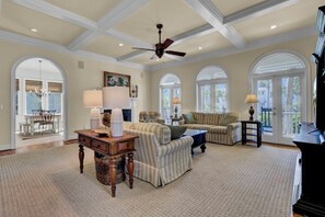 TV, table tennis, printers - Beachwood East 5 by Wild Dunes with Amenities (Isle Of Palms)