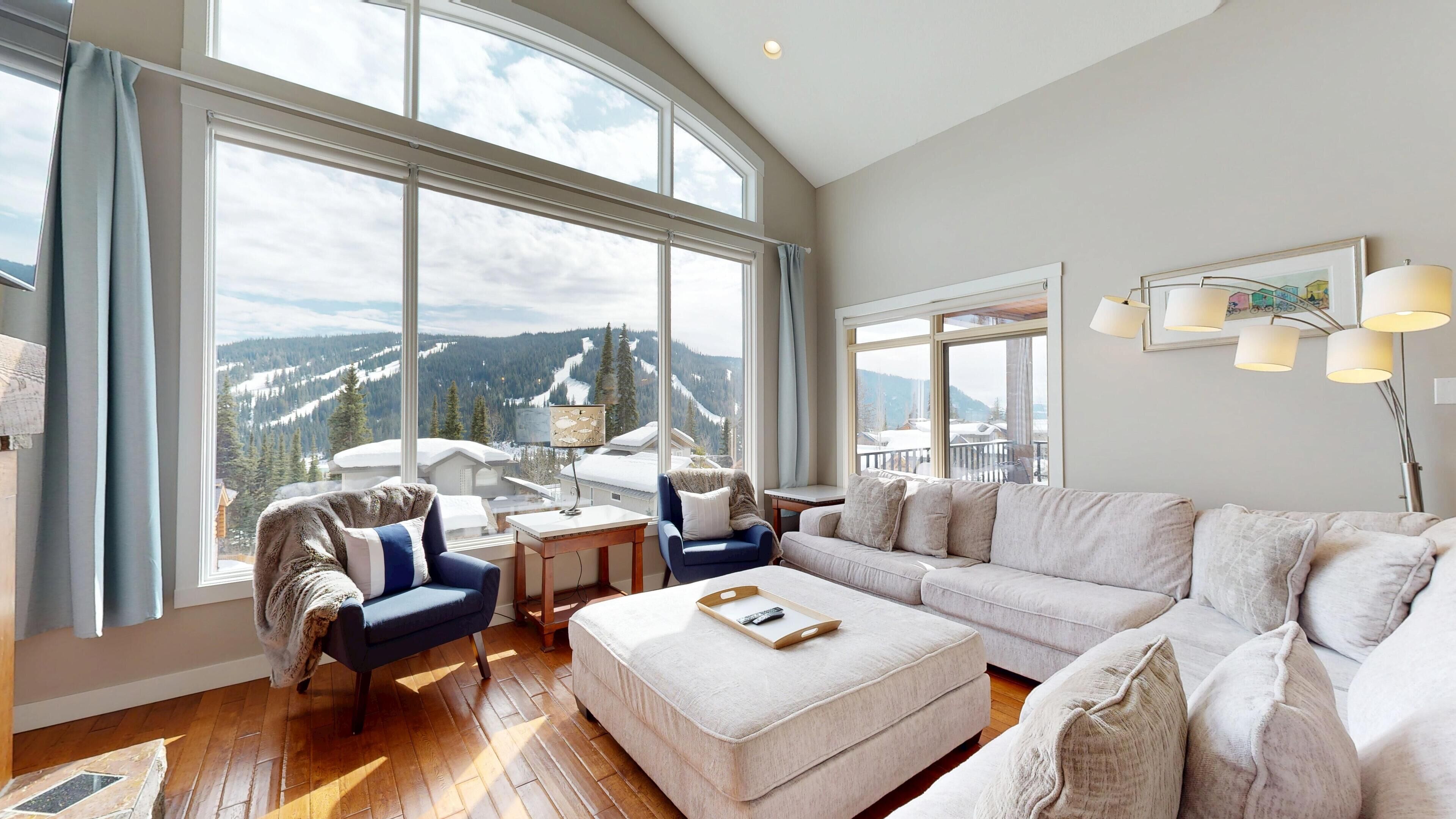 TV connectée, cheminée