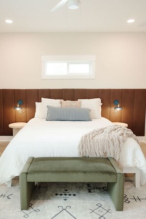 Desk, iron/ironing board, travel crib, WiFi