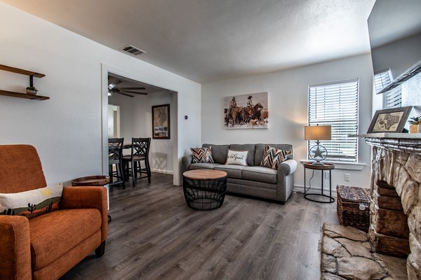 Área de sala de estar