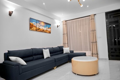 A family friendly apartment giving a refreshing and relaxing moments. 