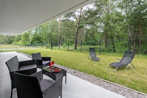 Terrace/patio - Sea&Lake Mielno | Elegant studio with parking | Pier | Terrace (Mielno)