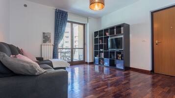 Appartement, vue jardin | Coin séjour