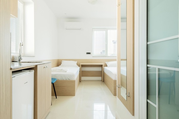 Basic Room, 1 Bedroom, Non Smoking, City View | Desk, laptop workspace, free WiFi, bed sheets