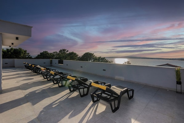 Rooftop terrace - Apartments Fil Cosic (Vir)