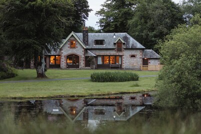 Beautiful house on private estate with hot tub, nature and adventure.