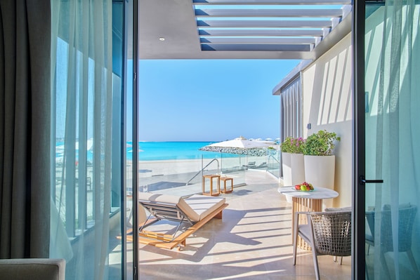 Beach Access Cabanas | View from room