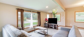 Serene Devils Lake House w/ Deck + Fire Pit!