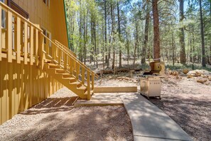 House (1 Bedroom) | Interior - Hike & Atv: Secluded Happy Jack Cabin w/ Deck (Happy Jack)