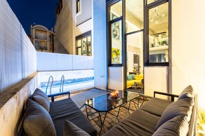 Terrace/patio - Ventiri Lofts - Kalamata Luxury Penthouses (Anatolikos Sinikismos)