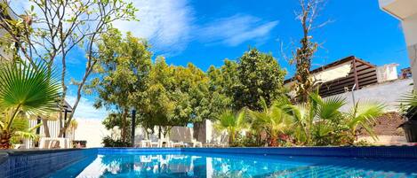 Außenpool, beheizter Pool