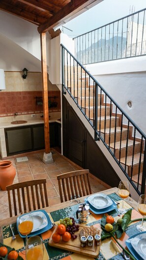 Udendørs spisemuligheder