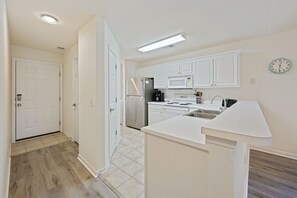 Condo, 2 Bedrooms | Private kitchen | Fridge, oven, coffee/tea maker, toaster - Your Perfect Getaway Destination In Pawleys Island! 2 Bedroom Condo by Peace Vacations (Pawleys Island)