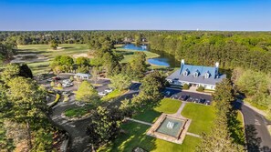 Condo, 2 Bedrooms | Aerial view - Come Tee & Sea This Fantastic Condo On True Blue Golf Course 2 Bedroom Condo by Peace Vacations (Pawleys Island)