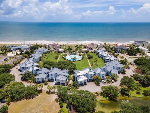 Condo, 3 Bedrooms | Exterior - Cozy Oceanview Villa Just Steps From Beach And Pool 3 Bedroom Villa by Peace Vacations (Georgetown)
